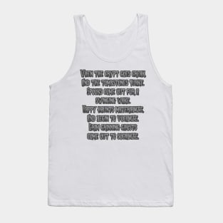 Grim Grinning Ghosts Tank Top